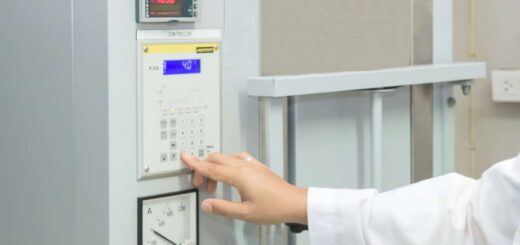 suszarka w laboratorium