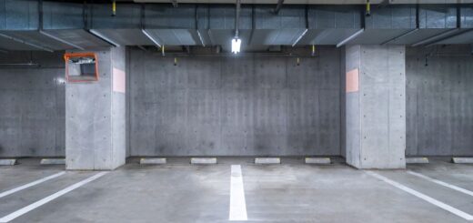 Podziemny garaż LED